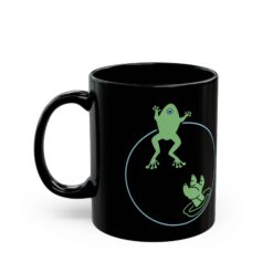 Space Froggy | Mug | 11 oz | Ceramic | Sci Fi | Funny | Sci fi | Yoda | Baby