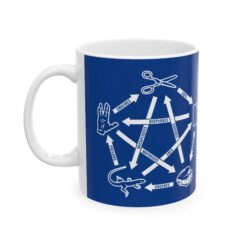 Rock Paper Scissors Lizard Spock | Mug | 11 oz | Game | Big Bang Theory