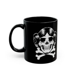 Leia Jolly Roger | Mug | 11 oz | Ceramic | Princess | Sci fi | Pirate