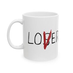 Loser Lover | Mug | 11 oz | Ceramic | Horror | Pennywise | Literature | Movie