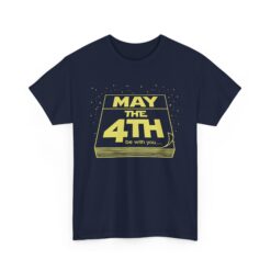 May The Fourth Be With You | Unisex | Heavy Cotton | T-Shirt | Sci Fi | May 4th