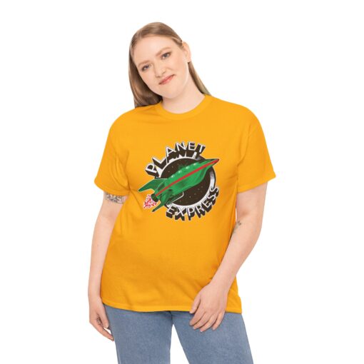 Planet Express | Gildan | Unisex | Heavy Cotton | T-Shirt | Futurama - Image 2