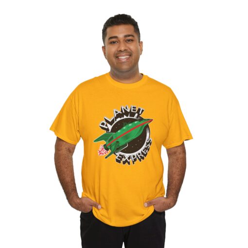 Planet Express | Gildan | Unisex | Heavy Cotton | T-Shirt | Futurama - Image 4