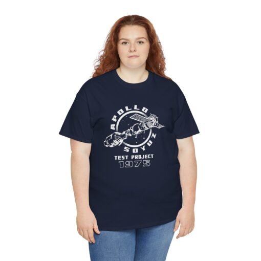 🚀🌍 Apollo–Soyuz Test Project 1975 Unisex T-Shirt – History in Harmony - Image 6
