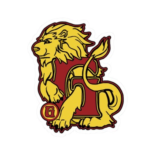🦁 House of Lion Indoor Sticker – Bold Spirit, Stuck Indoors - Image 7