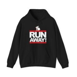 🐇 RUN AWAY Unisex Hoodie – The Killer Rabbit Strikes Again