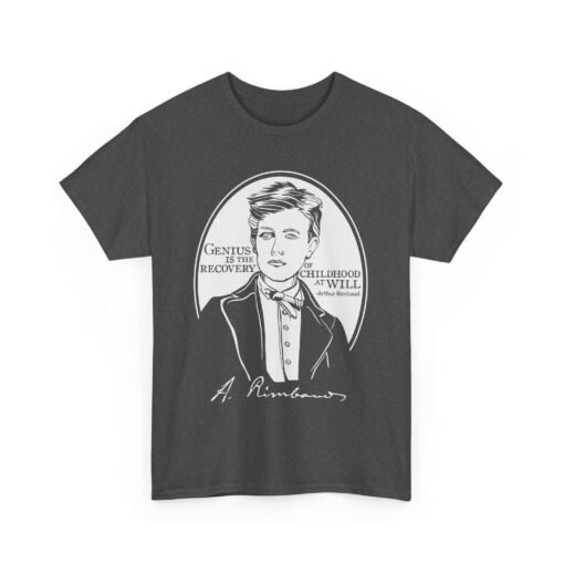 🎨🧠 Arthur Rimbaud Unisex T-Shirt – Genius Never Grows Old - Image 18