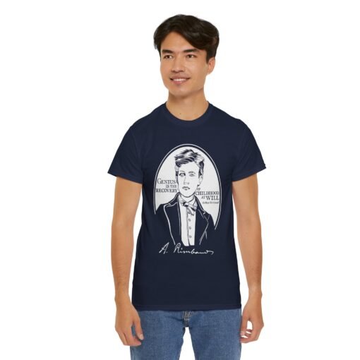 🎨🧠 Arthur Rimbaud Unisex T-Shirt – Genius Never Grows Old - Image 8