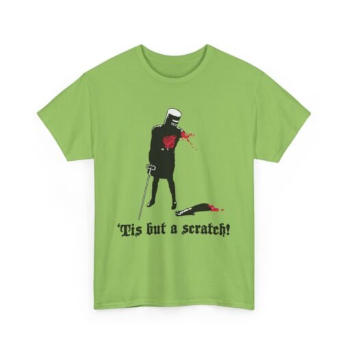 ⚔️ 'Tis But a Scratch Unisex Heavy Cotton T-Shirt – Bold, Brash & Barely Bleeding - Image 20