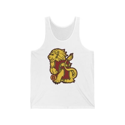 🦁 House of Lion Unisex Jersey Tank Top – Bold, Brave, and Sleeveless