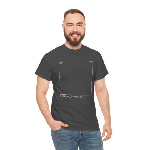 🖥️❌ Error Loading Image Unisex T-Shirt – Glitch with Style - Image 4