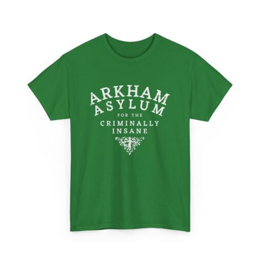 Arkham Asylum Superhero Villain Unisex Tee - Image 16