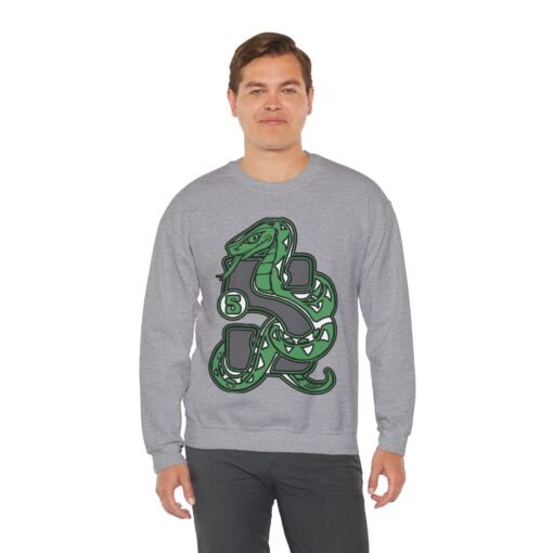 🐍 House of Snake Unisex Sweatshirt – Cold Days, Clever Ways - Image 6