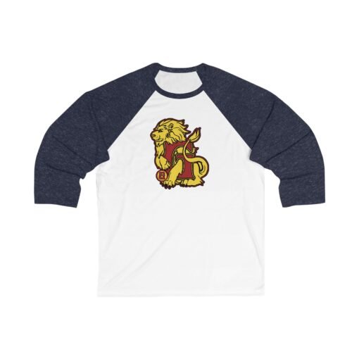 🦁 House of Lion Unisex Raglan T-Shirt – Brave Looks Good on Everyone - Image 5