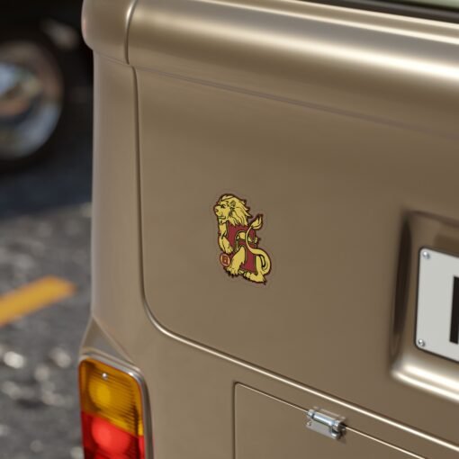 🦁 House of Lion Outdoor Sticker – Bravery That Sticks, Rain or Shine - Image 8