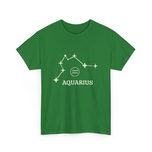 Aquarius Zodiac Constellation Unisex T-Shirt - Image 13