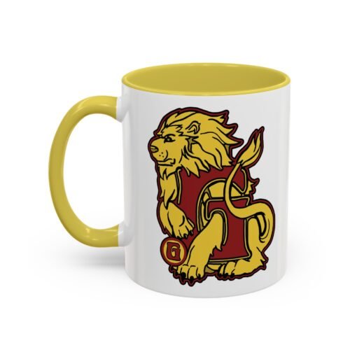 🦁 House of Lion Accent Color Mug – Sip with Courage - Image 12
