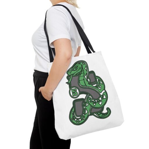 🐍 House of Snake Tote Bag – Carry Your Cunning in Style - Image 3