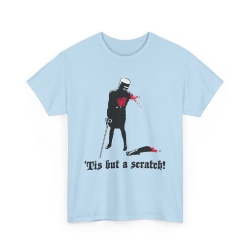 ⚔️ 'Tis But a Scratch Unisex Heavy Cotton T-Shirt – Bold, Brash & Barely Bleeding - Image 15