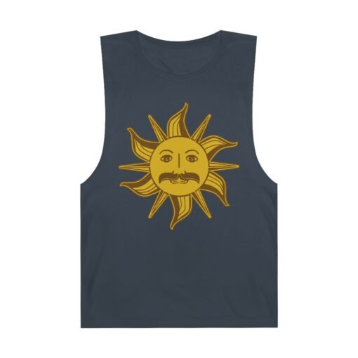 🌞 King Arthur’s Sun Emblem Unisex Barnard Tank – Quest in Comfort, Laugh in Style - Image 10