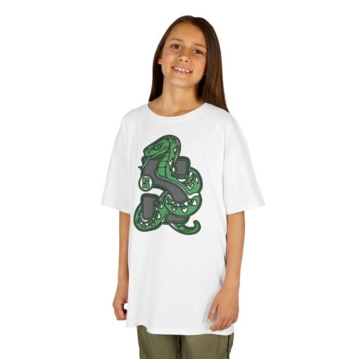 🐍 House of Snake Kid’s T-Shirt – Clever Looks Cool! - Image 3