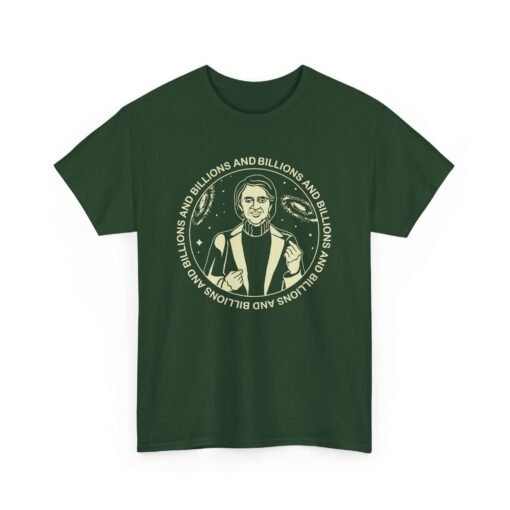 Billions And Billions Unisex T-Shirt Carl Sagan Science