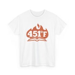 🔥📚 451° F Unisex T-Shirt – Where Knowledge Meets Fire