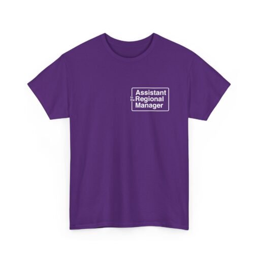 📛🤣 “Assistant to the Regional Manager” Unisex T-Shirt – For the Not-Quite-in-Charge - Image 21