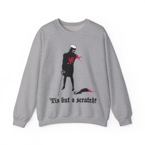 ⚔️ ‘Tis But a Scratch Unisex Sweatshirt – Brave the Chill Like a Limbless Legend - Image 12
