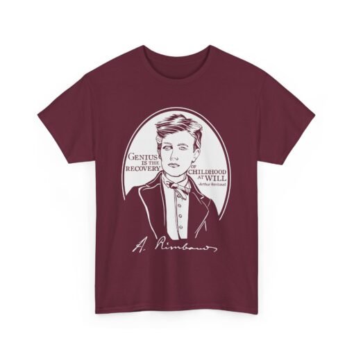🎨🧠 Arthur Rimbaud Unisex T-Shirt – Genius Never Grows Old - Image 13