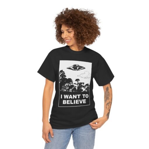 🛸🌌 I Want To Believe Unisex T-Shirt – Truth Is Out There - Image 2
