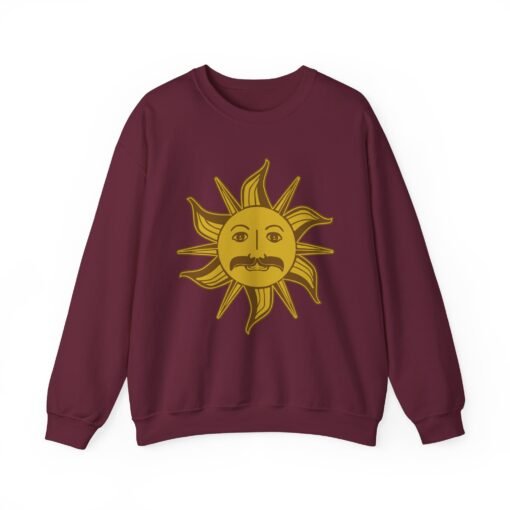 🌞 King Arthur’s Sun Emblem Unisex Sweatshirt – Absurd Majesty, Maximum Comfort - Image 9