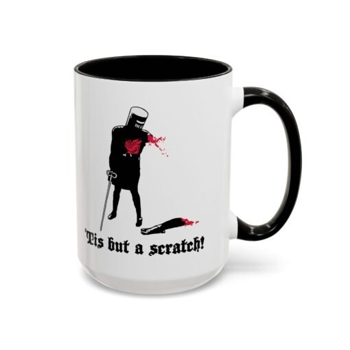 ⚔️ 'Tis But a Scratch Mug – Start Your Day Like a Fearless Fool - Image 14