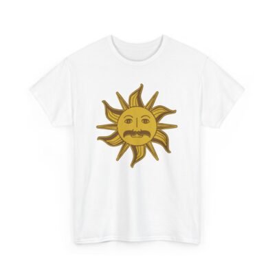 🌞 King Arthur’s Sun Emblem Unisex T-Shirt – Comedy, Majesty, Cotton