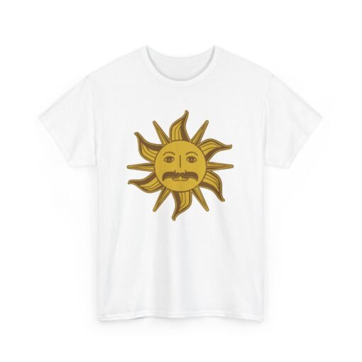 🌞 King Arthur’s Sun Emblem Unisex T-Shirt – Comedy, Majesty, Cotton