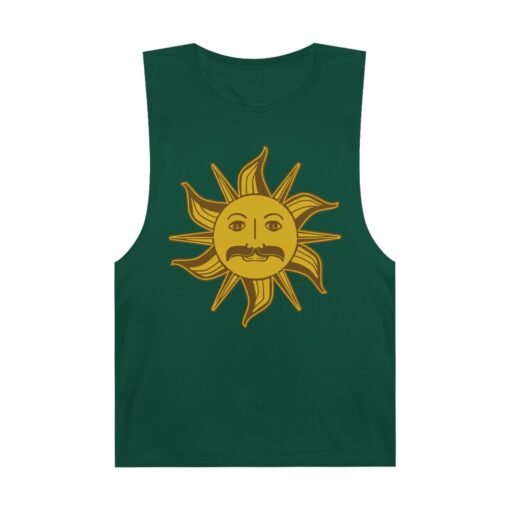 🌞 King Arthur’s Sun Emblem Unisex Barnard Tank – Quest in Comfort, Laugh in Style - Image 9