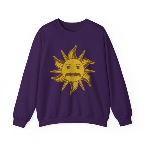 🌞 King Arthur’s Sun Emblem Unisex Sweatshirt – Absurd Majesty, Maximum Comfort - Image 14