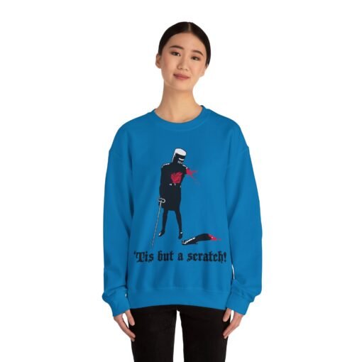 ⚔️ ‘Tis But a Scratch Unisex Sweatshirt – Brave the Chill Like a Limbless Legend - Image 20