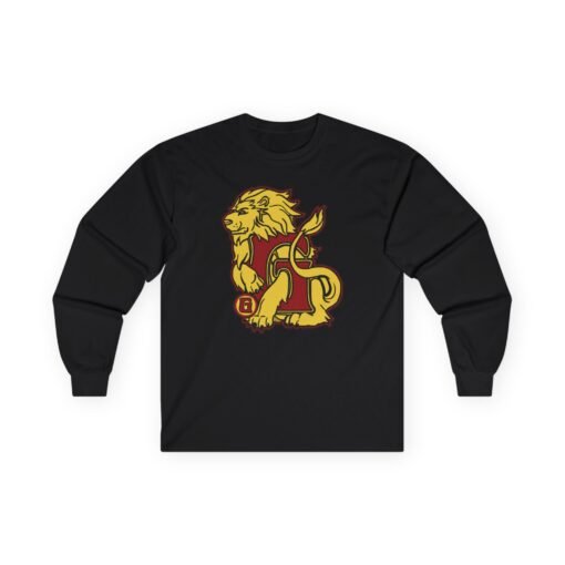 🦁 House of Lion Unisex Long Sleeve T-Shirt – Courage in Every Sleeve - Image 6