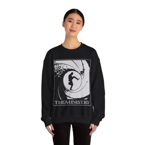 🕴️🍸 Ministry of Silly Walks x James Bond Unisex Sweatshirt – License to Stroll, Silly Style - Image 3