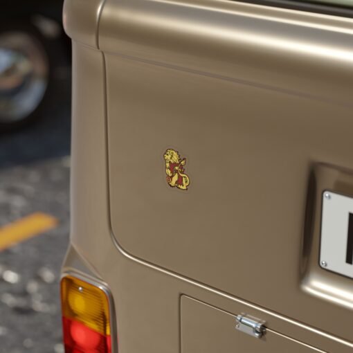 🦁 House of Lion Outdoor Sticker – Bravery That Sticks, Rain or Shine - Image 2
