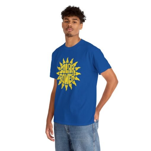 ☀️⚡ Solar Power Unisex T-Shirt – Radiate Energy, Naturally - Image 5