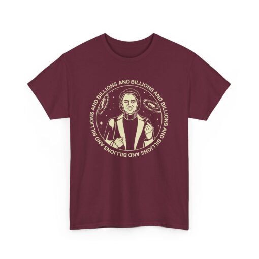 Billions And Billions Unisex T-Shirt Carl Sagan Science - Image 14