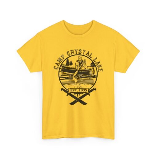 🔪🌲 Camp Crystal Lake Unisex T-Shirt – Welcome to the Original Slasher Camp - Image 17