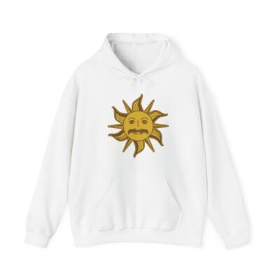 🌞 King Arthur’s Sun Emblem Hoodie – Because Even Knights Get Cold