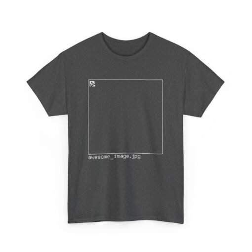 🖥️❌ Error Loading Image Unisex T-Shirt – Glitch with Style