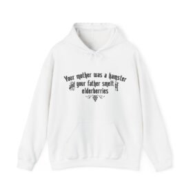 😂 Your Mother Was a Hamster Unisex Hoodie – Insulting Comfort, Monty Python Style