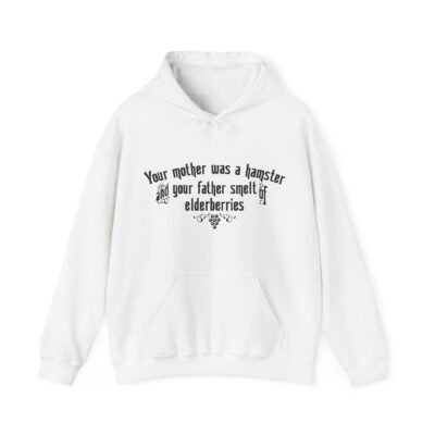 😂 Your Mother Was a Hamster Unisex Hoodie – Insulting Comfort, Monty Python Style