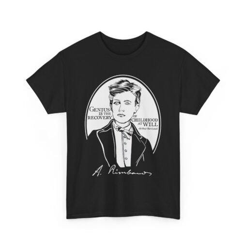 🎨🧠 Arthur Rimbaud Unisex T-Shirt – Genius Never Grows Old - Image 12
