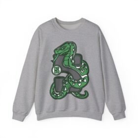 🐍 House of Snake Unisex Sweatshirt – Cold Days, Clever Ways